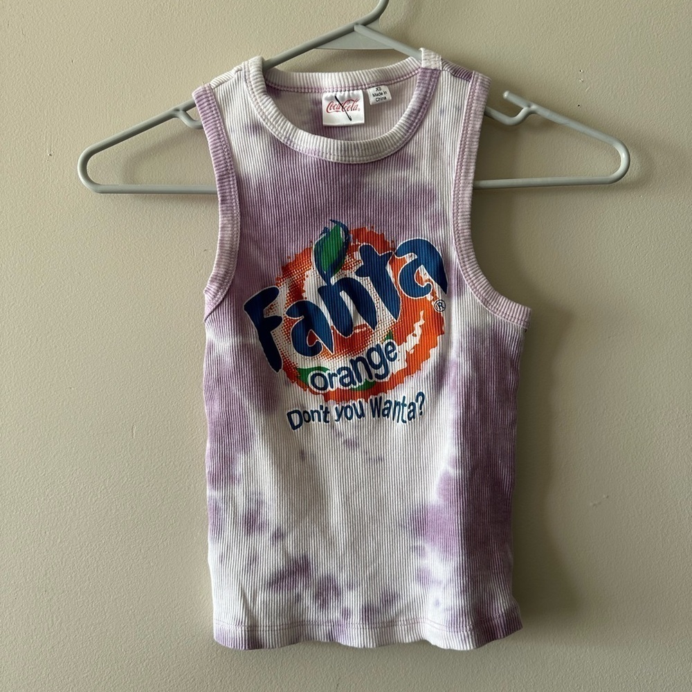 Womens Fanta tank top xs